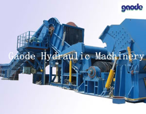 PSX-1200 Scrap Metal Shredder Line